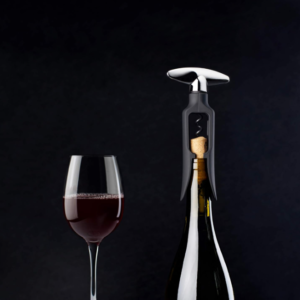 Self-Pulling Corkscrew Wine Opener with Easy-Turn Handle for Wine Bottles and Home Bar Use