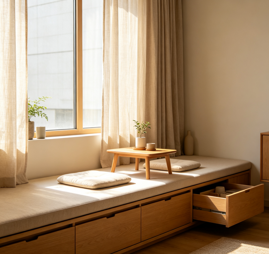 Relaxing Bay Window Nook - Image 2