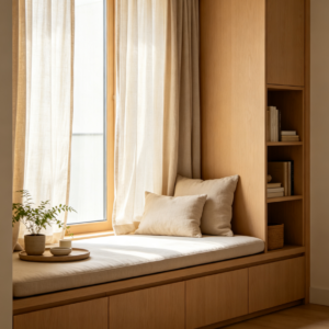 Relaxing Bay Window Nook