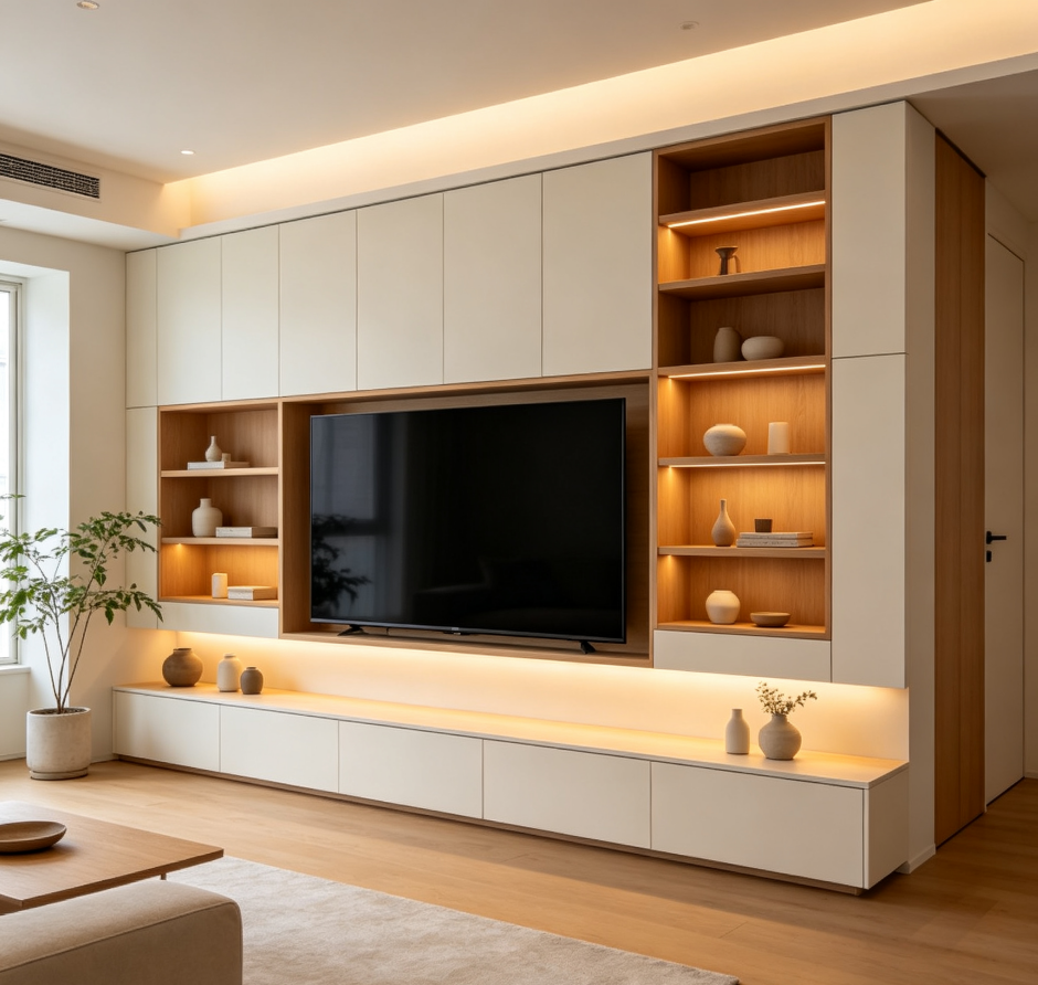 Integrated TV Wall - Image 2