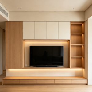 Integrated TV Wall