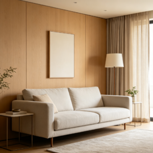 Sofa Backdrop Area