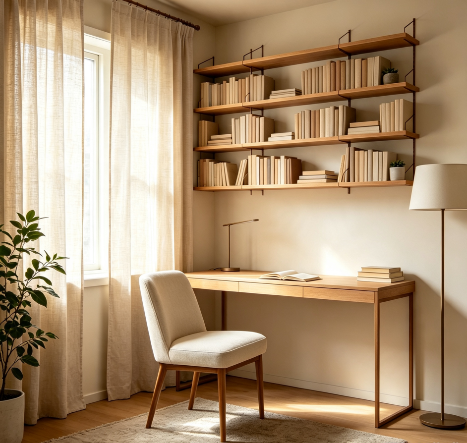 Corner Reading Nook