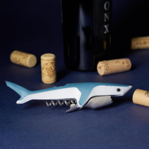 Waiter's Corkscrew Wine Opener with Sharp Foil Cutter, Stainless Steel Folding Cork Remover