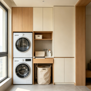 Integrated Laundry Cabinetry