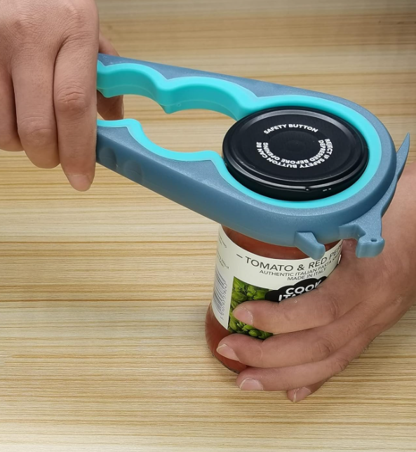 Multifunction Jar Opener and Bottle Opener Tool for Easy Lid Removal, Suitable for Seniors and Weak Hands - Image 2
