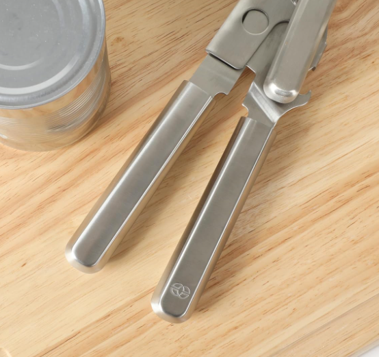 Heavy Duty Stainless Steel Multifunction Can Opener with Bottle Opener for Home Kitchen Use - Image 2