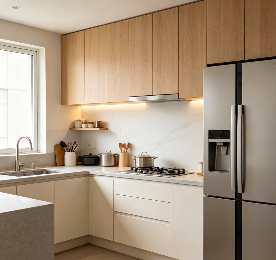 Well-Equipped Kitchen