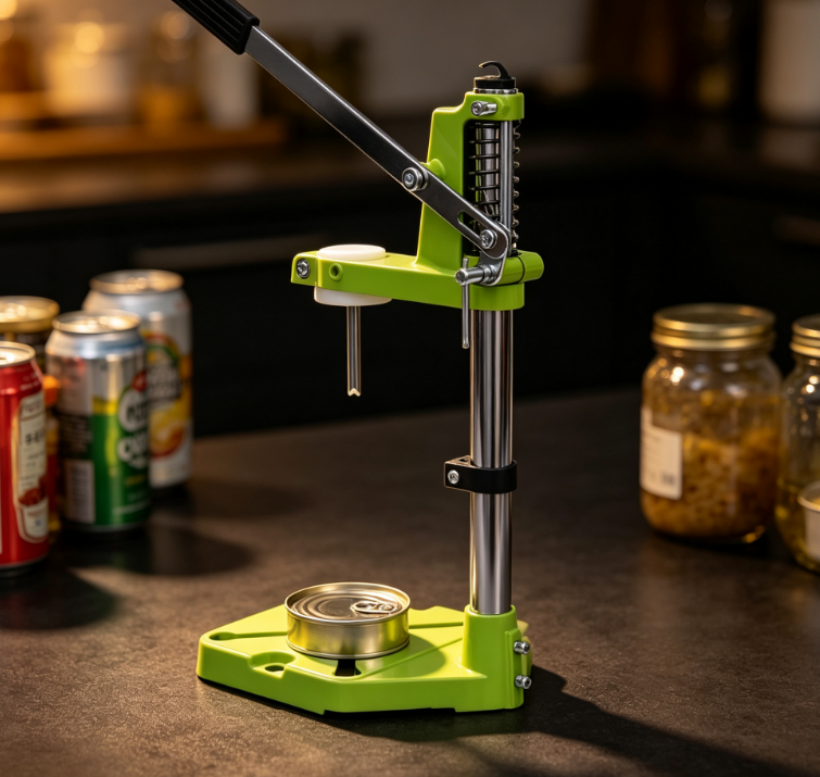 Manual Coconut Opener Tool with Vertical Drill Design for Kitchen and Commercial Use