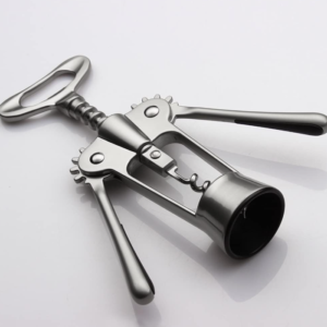 Multifunction Wine Corkscrew and Bottle Opener with Stainless Steel Design for Home Kitchen and Bar Use