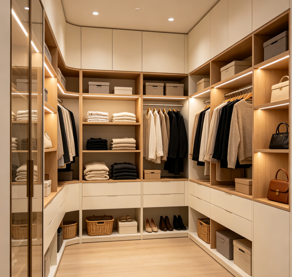 Structured Walk-in Closet - Image 2